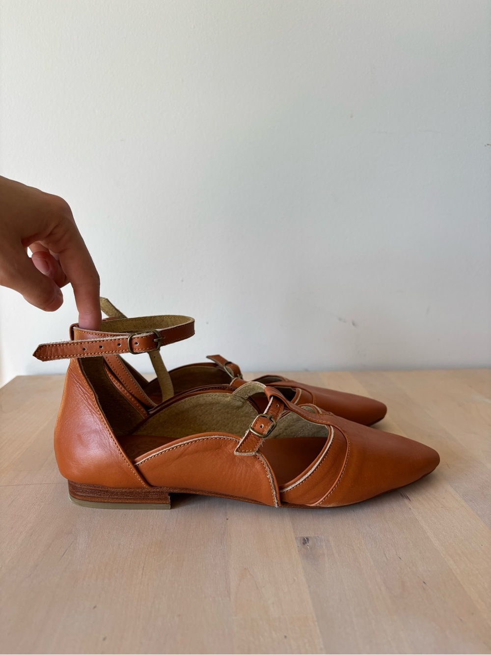Women's Bali Elf Pointed Toe Ankle-Strap Flats